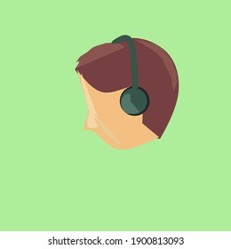 Ein paar HintergrundHeadset und Werkzeugkasten, Handschuh, Abstrakte