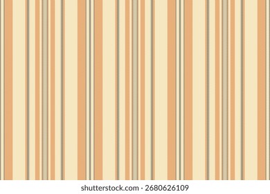Few year pattern lines vertical, seasonal fabric textile vector. Phabby texture stripe background seamless in light and orange colors palette.