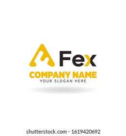 FEX logo is a logo design with simple characteristics. vector logo design
