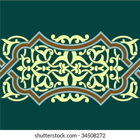 Fez Floral Border