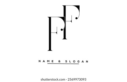 FF Abstract Letters Logo Monogram