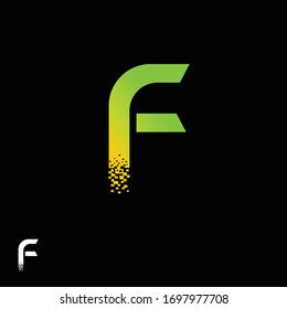 FF or F F logo designed with letter F  in vector format.