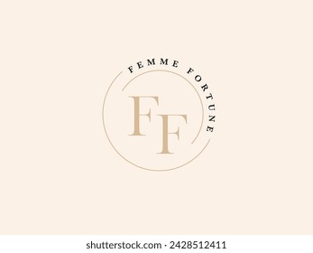 FF Femme Fortuna Lady Preneur Logo Template