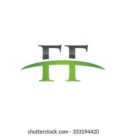 FF initial company green swoosh logo