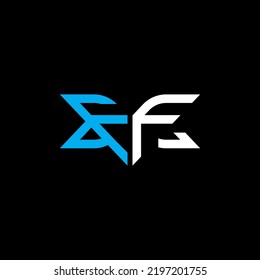 FF letter logo creative design with vector graphic, FF simple and modern logo.