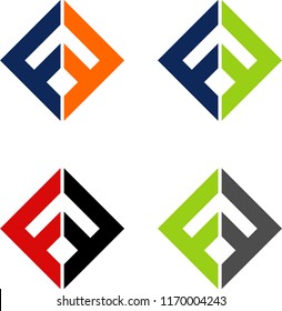 FF Letter Logo Template