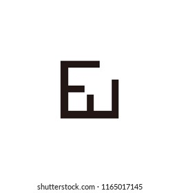 ff letter vector logo