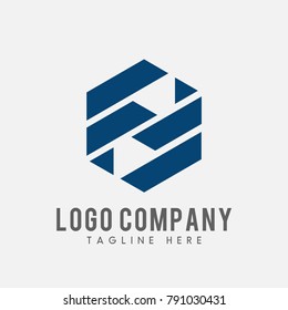 FF logo abstract, symbol of FF geometry, alphabet icon