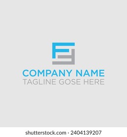 FF Logo Design Template,  letter logo Modern  , FF letter design Modern logo  FF letter   Modern design, FF letter logo design, typography, box, squire,  with a Creative, template elements Modern .