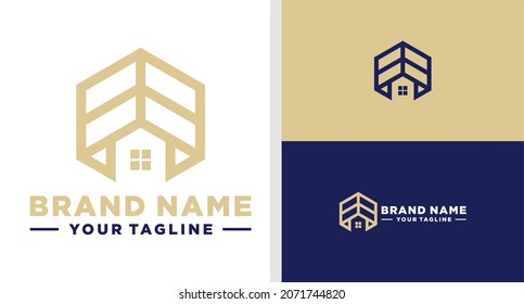 FF LOGO LUXURY LINE REAL ESTATE EDITABLE
