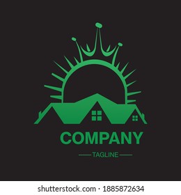 FF Real Estate Logo Design For Construction And Buildings Company.