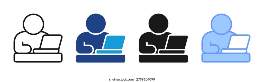 Ffice Workspace icon set multiple style collection
