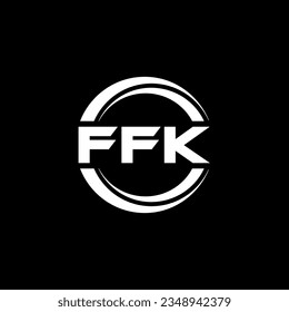 FFK Logo Design, Inspiration for a Unique Identity. Modern Elegance and Creative Design. Watermark Your Success with the Striking this Logo.