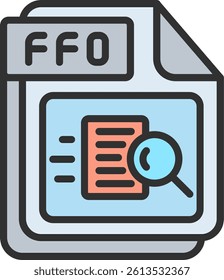 FFO Outline Filled Style Icon