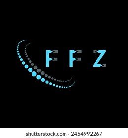 FFZ letter logo abstract design. FFZ unique design. FFZ.
