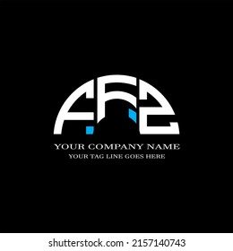 FFZ letter logo creative design with vector graphic