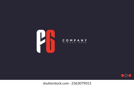 FG Alphabet letters Initials Monogram logo GF, F and G