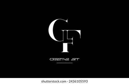 FG, GF, F, G abstract letters logo monogram