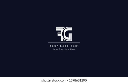 FG or GF letter logo. Unique attractive creative modern initial FG GF F G initial based letter icon logo