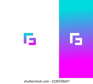 FG, GF Letter Logo Vector Template Abstract Monogram Symbol . Usable for Business sport, technology, fashion, digital And future creative logo