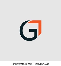FG or GF logo and icon designs
