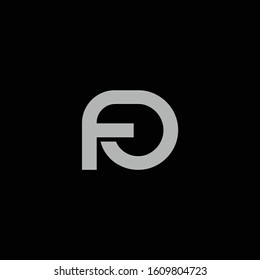FG or GF logo and icon designs