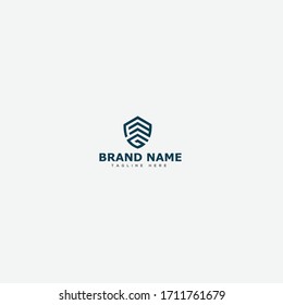 FG letter based logo for construction brand