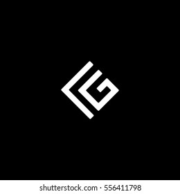 FG letter based logo for construction brand