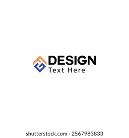 FG Letter logo icon design elements