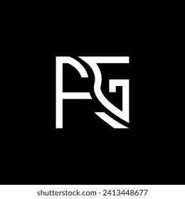 FG letter logo vector design, FG simple and modern logo. FG luxurious alphabet design  