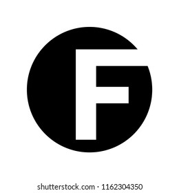 fg letter vector logo. gf letter vector logo