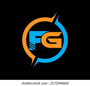 FG New Letter Logo for any kind of company and business
