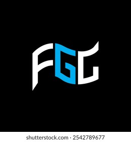 Diseño del logotipo de FGL, logotipo simple y moderno de FGL. Diseño de alfabeto de lujo FGL  