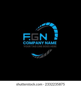 FGN letter logo creative design with vector graphic, FGN simple and modern logo. FGN luxurious alphabet design  