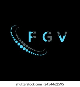 FGV letter logo abstract design. FGV unique design. FGV.
