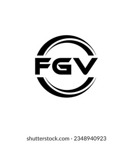 FGV Logo Design, Inspiration for a Unique Identity. Modern Elegance and Creative Design. Watermark Your Success with the Striking this Logo.