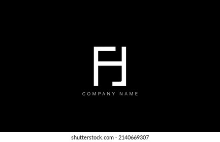 Fh Hf Alphabet Letters Logo Monogram Stock Vector (Royalty Free ...