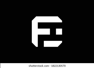 FH letter logo design on luxury background. HF monogram initials letter logo concept. EH icon design. HE elegant and Professional white color letter icon design on black background. EH HE FH HF