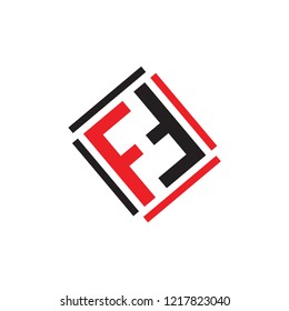 FH logo letter design