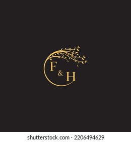 FH nature tree concept in high quality professional design that will print well across any print media