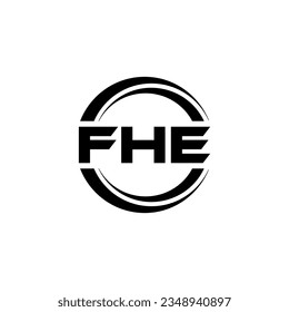FHE Logo Design, Inspiration for a Unique Identity. Modern Elegance and Creative Design. Watermark Your Success with the Striking this Logo.