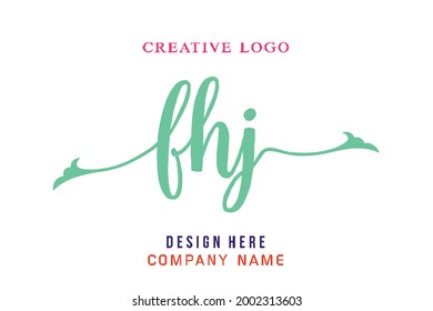FHJ lettering logo is simple, easy to understand and authoritative