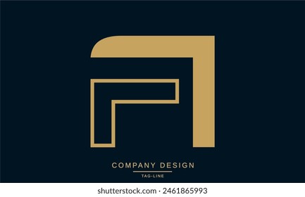 FI, IF Letras Abstractas Logo Monograma Diseño Fuente Icono