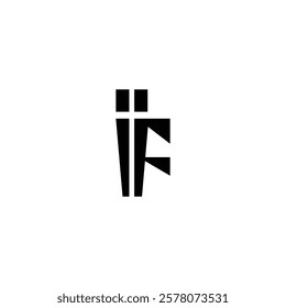IF FI Alphabet Initial Logo with a Stylish Touch