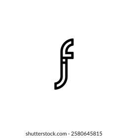 IF FI Alphabet Initial Logo with a Stylish Touch