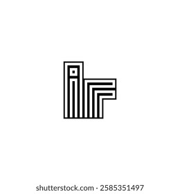 IF FI Alphabet Initial Logo with a Stylish Touch