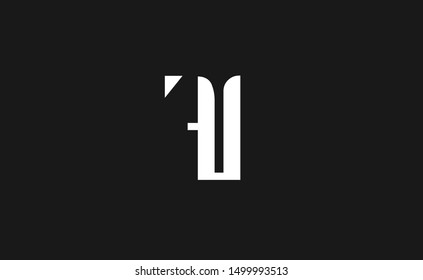 FI Letter Logo Design with Creative Modern Trendy Typography