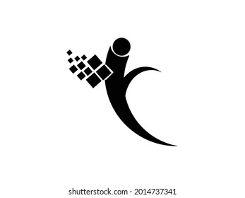 FI Buchstaben Logo Design Vorlage, Finanzlogo.