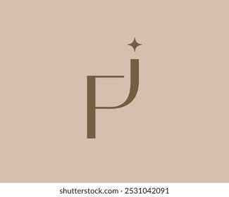 Diseño de icono de logotipo de letra FI o IF. Monograma de las iniciales de lujo de estilo clásico.