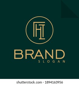 FI Letter Logo Modern Business Vector Template.
